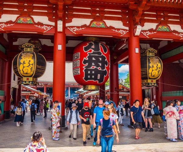 东京浅草浅草寺寺主厅-日本东京-2018年6月19日 — 图库照片