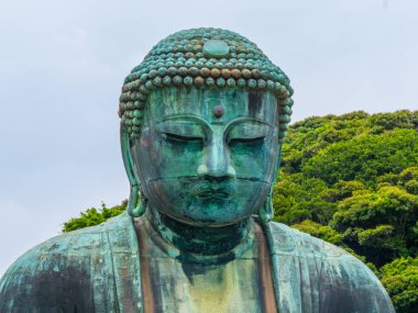 Kamakura Daibutsu Tapınağı 'ndaki ünlü Büyük Buda.