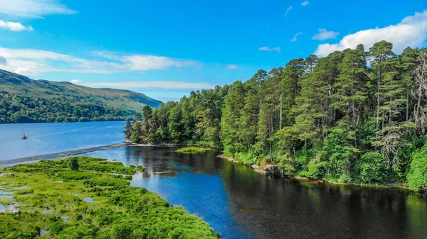 Beau paysage dans les Highlands écossais — Photo