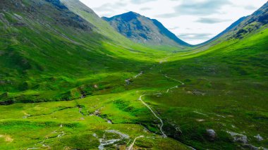 Şaşırtıcı İskoçya Highlands - İskoçya'da Glencoe Vadisi