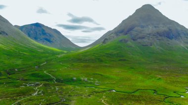 Glencoe İskoçya Highlands harika manzara
