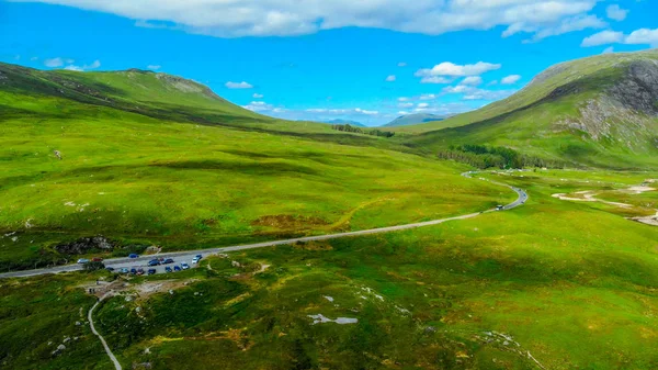 Geweldig landschap van Glencoe in de Schotse Hooglanden — Stockfoto