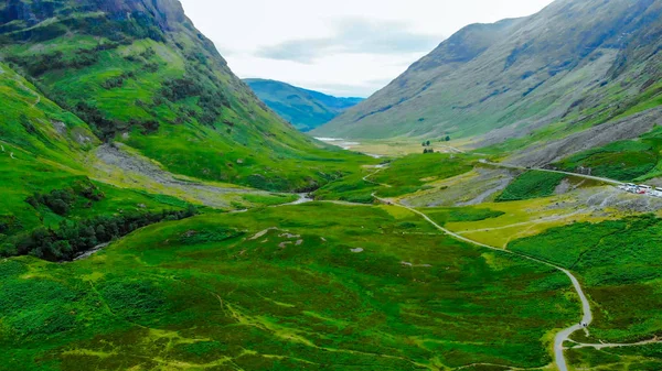 Awesome landscape of Glencoe in the Highlands of Scotland — Stock Photo, Image