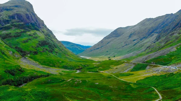 Geweldig Landschap Van Glencoe Schotse Hooglanden — Stockfoto