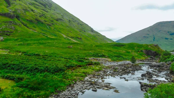 Дивовижні карті - Glencoe долини в Шотландії — стокове фото