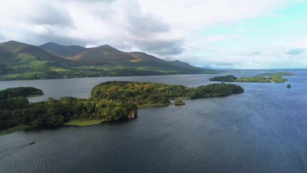 Όμορφο εθνικό πάρκο Killarney Ιρλανδίας — Αρχείο Βίντεο