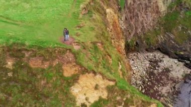 Uçuş birkaç aramaya Dunquin iskele üzerinde