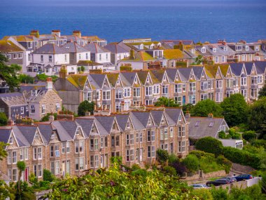 St Ives - Cornwall İngilizce sahil adlı güzel bir kasaba