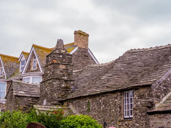 Das alte Postamt von Tintagel in Kornwall - ein berühmtes Gebäude — Stockfoto