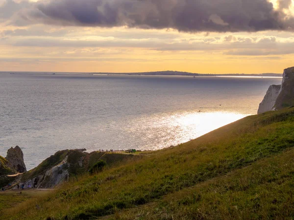 Lugares más bellos de Inglaterra - Durdle Door cerca de Dorset —  Fotos de Stock