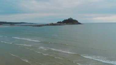 Mount Saint Michael Cornwall - popüler bir dönüm noktası