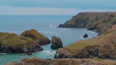 En güzel sahili Cornwall - Kynance koyu