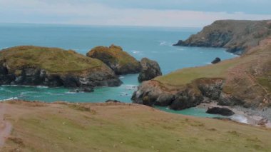 En güzel sahili Cornwall - Kynance koyu