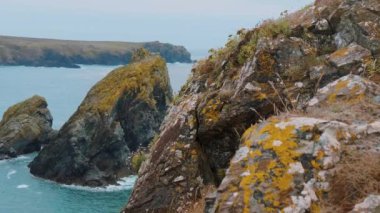 Kynance Cove - Cornwall harika bir yerde muhteşem manzara