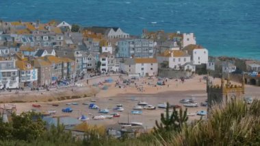 St Ives - Cornwall İngilizce sahil adlı güzel bir kasaba
