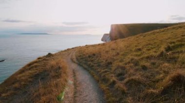 Durdle kapı - Devon sahil Dorset yakınındaki adlı ünlü bir dönüm noktası