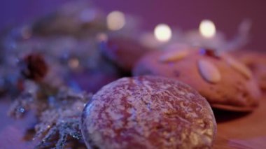 Gingerbread Noel için ünlü Alman lebkuchen