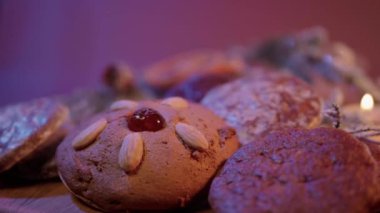 Gingerbread Noel için ünlü Alman lebkuchen
