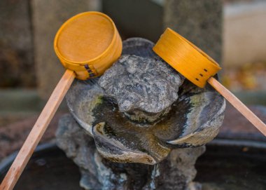 Korakuen Tokyo 'daki güzel Budist Tapınağı