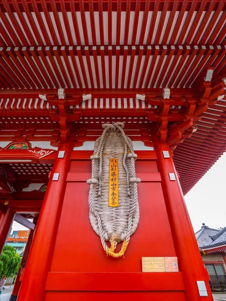 Ο πιο διάσημος ναός στο Τόκιο - Ο ναός Senso-Ji στην Ασακούσα — Φωτογραφία Αρχείου