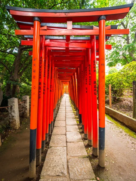 Nezu Jinja Tapınağı - Tokyo Bunkyo 'daki ünlü Shinto Tapınağı