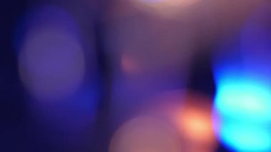 Mavi ve mor hareketli bokeh arka plan hareketli