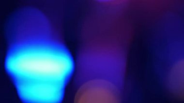 Renkli hareketli bokeh arka plan