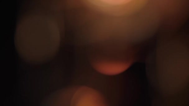 Golden mobile fond bokeh 