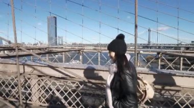 New York 'un ünlü simgesi Muhteşem Brooklyn Köprüsü