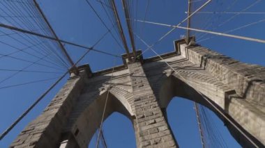 New York 'taki ünlü Brooklyn Köprüsü