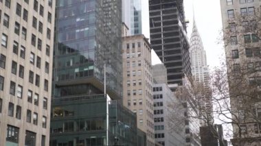 Manhattan'daki modern gökdelenler