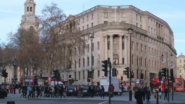 Südafrikanisches Haus am london trafalgar square - london - england - December 15, 2018 — Stockvideo