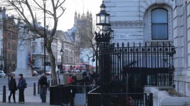 Downing street Londra hükümetin bölge - Londra - İngiltere - 15 Aralık 2018