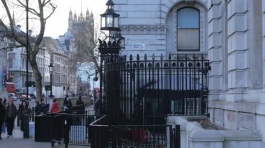 Downing street Londra hükümetin bölge - Londra - İngiltere - 15 Aralık 2018