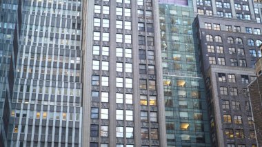 Manhattan'ın tipik ev cephe