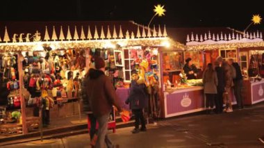 Kış Harikalar Diyarı Noel zamanda Londra - Londra - İngiltere'de-15 Aralık 2018 adil