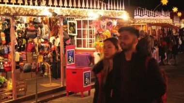 Kış Harikalar Diyarı Noel zamanda Londra - Londra - İngiltere'de-15 Aralık 2018 adil