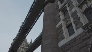 Şaşırtıcı Tower Bridge Londra steadicam atış