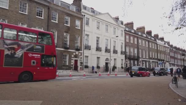 Russell Square en Londres - LONDRES, INGLATERRA - 16 DE DICIEMBRE DE 2018 — Vídeos de Stock