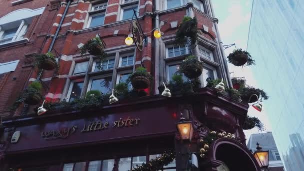 Chinatown negyedében London - London, Anglia - 2018. December 16. — Stock videók