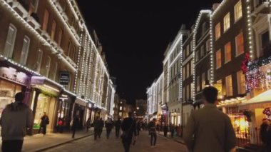 Noel'de Covent Garden Londra - Londra, İngiltere - 16 Aralık 2018