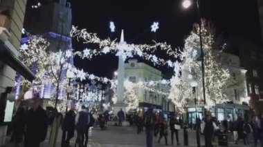 Harika Noel Işık dekorasyon - Londra, İngiltere - Londra'da yedi aramalar, 16 Aralık 2018