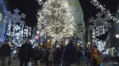 Harika Noel Işık dekorasyon - Londra, İngiltere - Londra'da yedi aramalar, 16 Aralık 2018