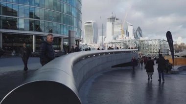 Daha fazla Londra Riverside bölge - Londra, İngiltere - 16 Aralık 2018