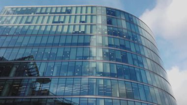 Modern mimarisi ve ofis binaları Londra - Londra, İngiltere - 16 Aralık 2018