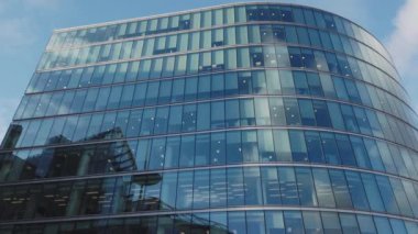 Modern mimarisi ve ofis binaları Londra - Londra, İngiltere - 16 Aralık 2018