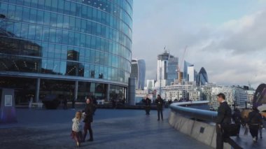 Daha fazla Londra Riverside bölge - Londra, İngiltere - 16 Aralık 2018