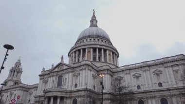 Londra - Londra, İngiltere - 16 Aralık 2018 St Paul Katedrali
