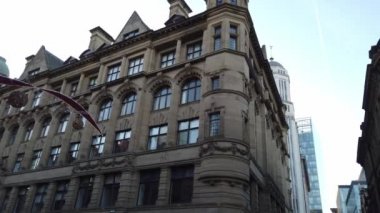 Şehir Merkezi, Manchester - Manchester, Büyük Britanya - 1 Ocak 2019 güzel binalar