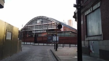 Manchester Central tren istasyonu - Manchester, Büyük Britanya - 1 Ocak 2019